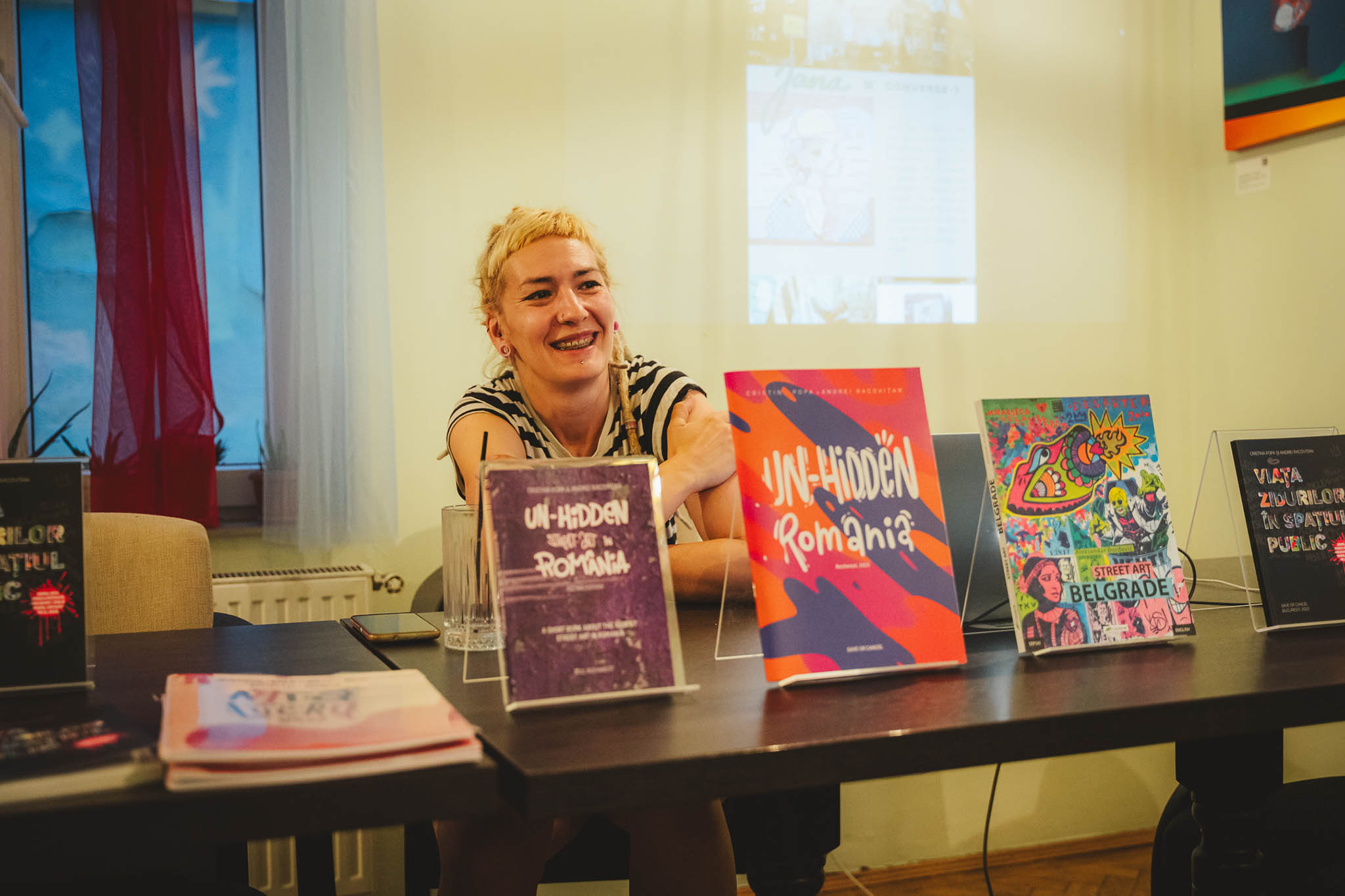 BSBSA artist talk with Jana Danilovic in Bucharest